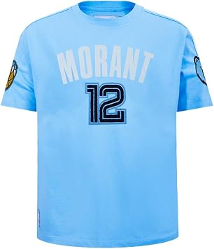 Pro Standard NBA Boys Big Boys NBA Memphis Grizzlies Classic Player Cotton Taping Tee