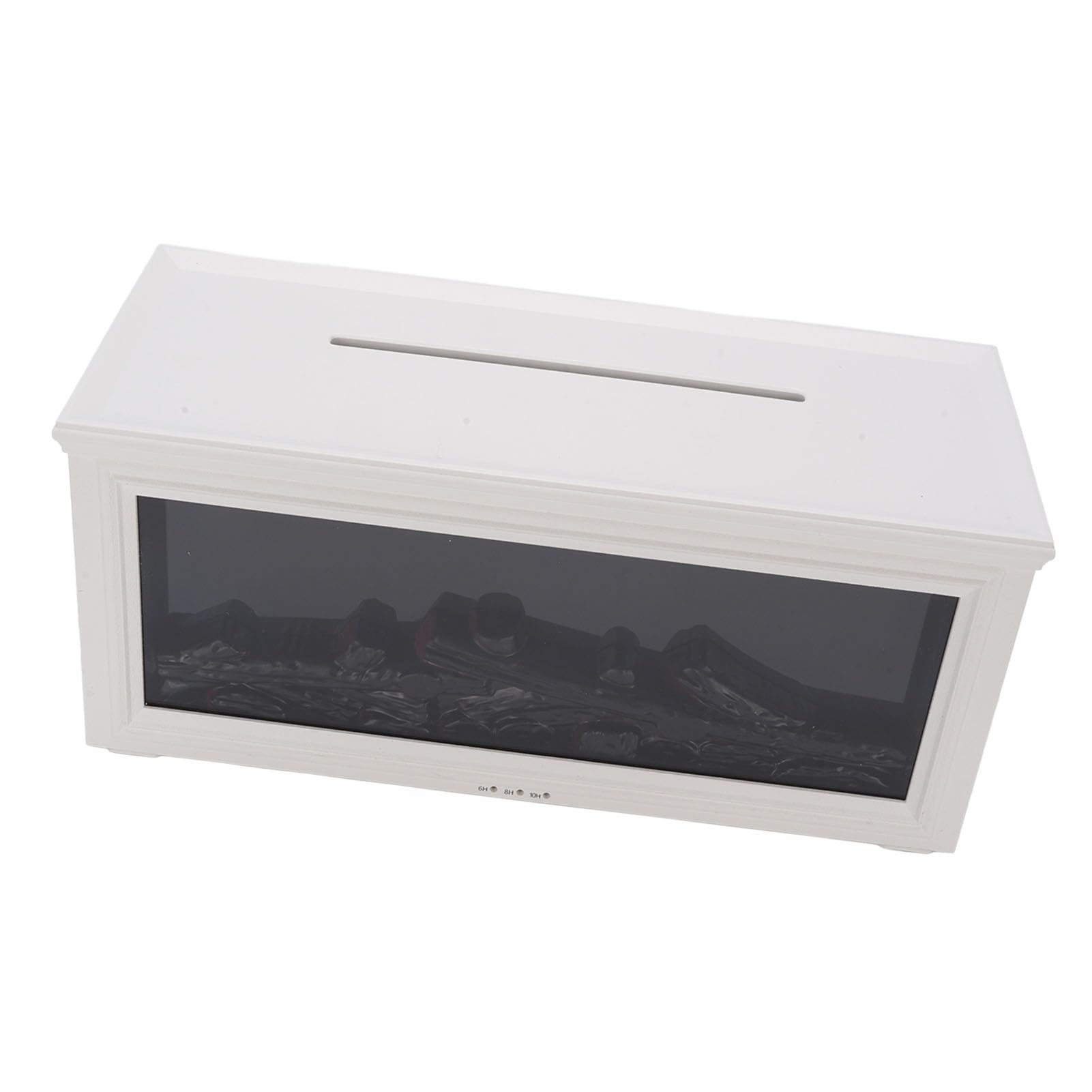 Zunate Diffuseur de Flamme 280 ML, Diffuseur d'huiles Essentielles d'aromathérapie Réaliste pour Cheminée avec Télécommande, Humidificateur Ultrasonique Silencieux à Arrêt Automatique, Lumière 7