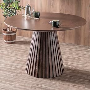 NEW　ラウンドテーブル　70Φ ダークブラウン Amazon｜NEWラウンドテーブル70㎝ 丸型 ちゃぶ台 ダークブラウン