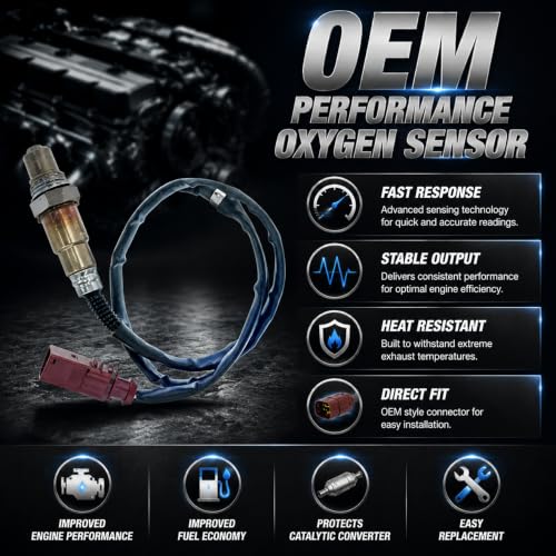 Sensor De Oxígeno Downstream Dropwater Compatible Volkswagen miniatura 4