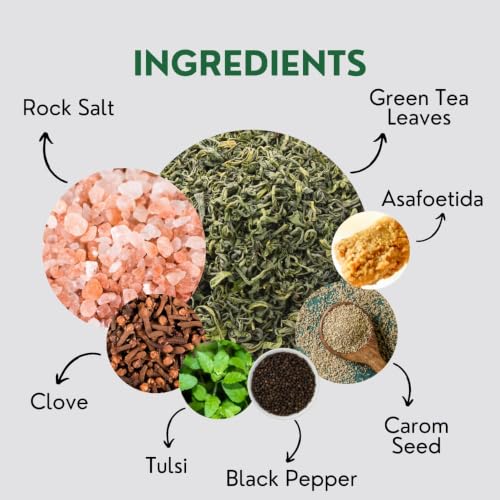Image of Detox Kahwa Green Tea Loose Leaf (100gm / 3.5oz), Makes Upto 50 Servings