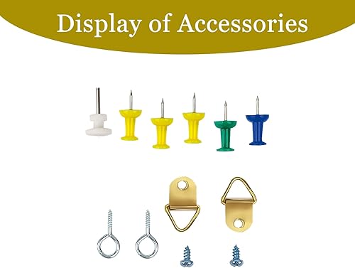 Miniatura 7 de Tablero de anuncios de tablón de corcho tableros de pines de 157 x 12 pulgadas para paredes marco de acabado de madera de roble tablero de corcho