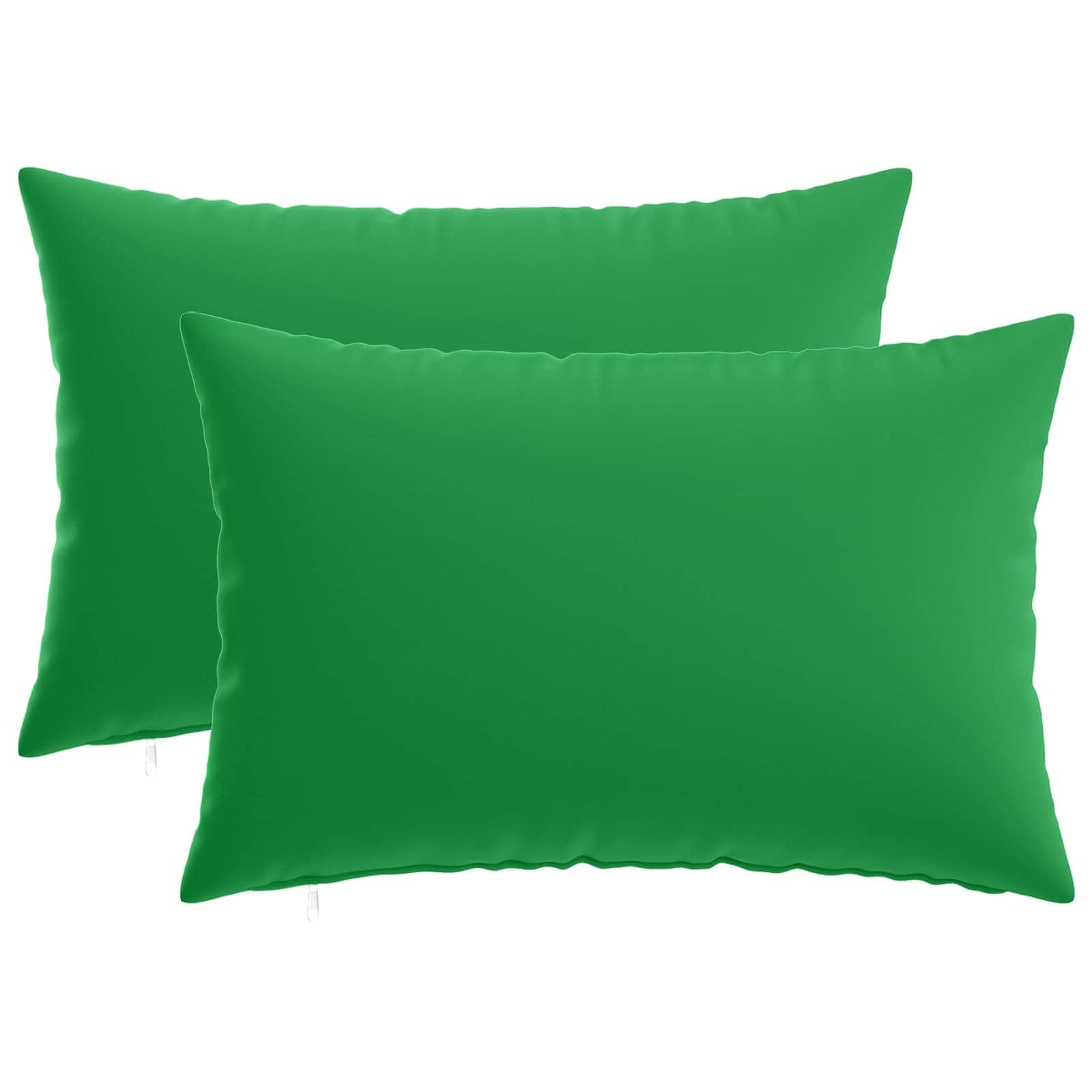 vidaXL Cushion Cover 2 pcs HEERLEN Green 50 x 75 cm Polyester