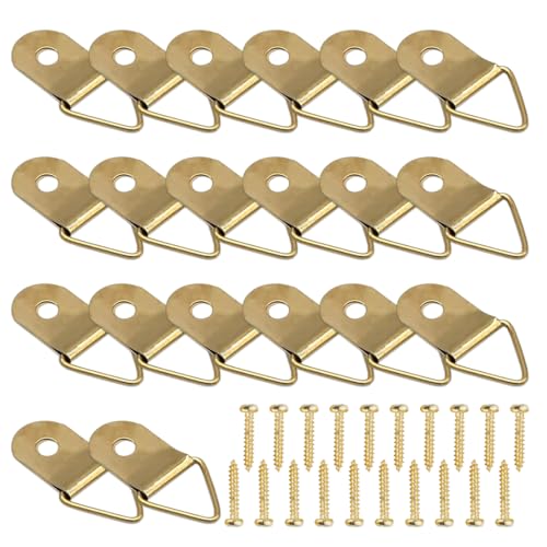20 Piezas Imagen de Acero Inoxidable Cable de Imagen de Alambre Colgante, Colgar Cuadros Colgador Cuadros Fija Cuadros Fischer Fischer Fija Cuadros, Ganchos para Cuadros para Pared Dura Kit