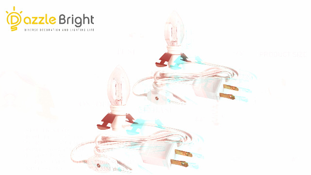LUZ - LUZeSOMBRA4点セット(Daziです) Amazon.com: Dazzle Bright 4 Pack 6 FT Accessory Cord with