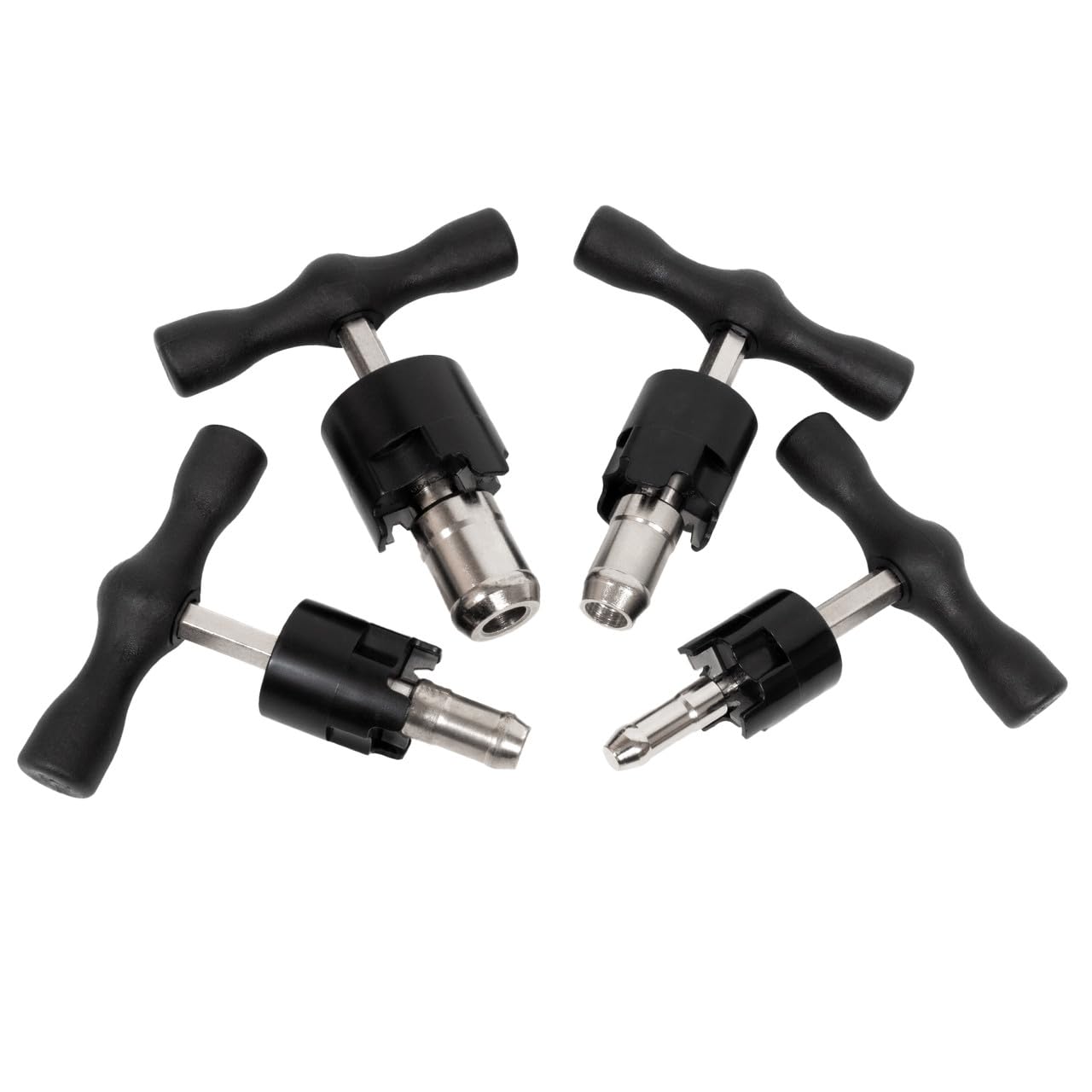 TekTools Pipe Reamer & Chamfer Tool Kit – 4 Piece Set (16–32mm), Plumbing Installation Tool for Smooth Leak-Free Pipe Connections - Pert-Al-Pert or Pex-Al-Pex,
