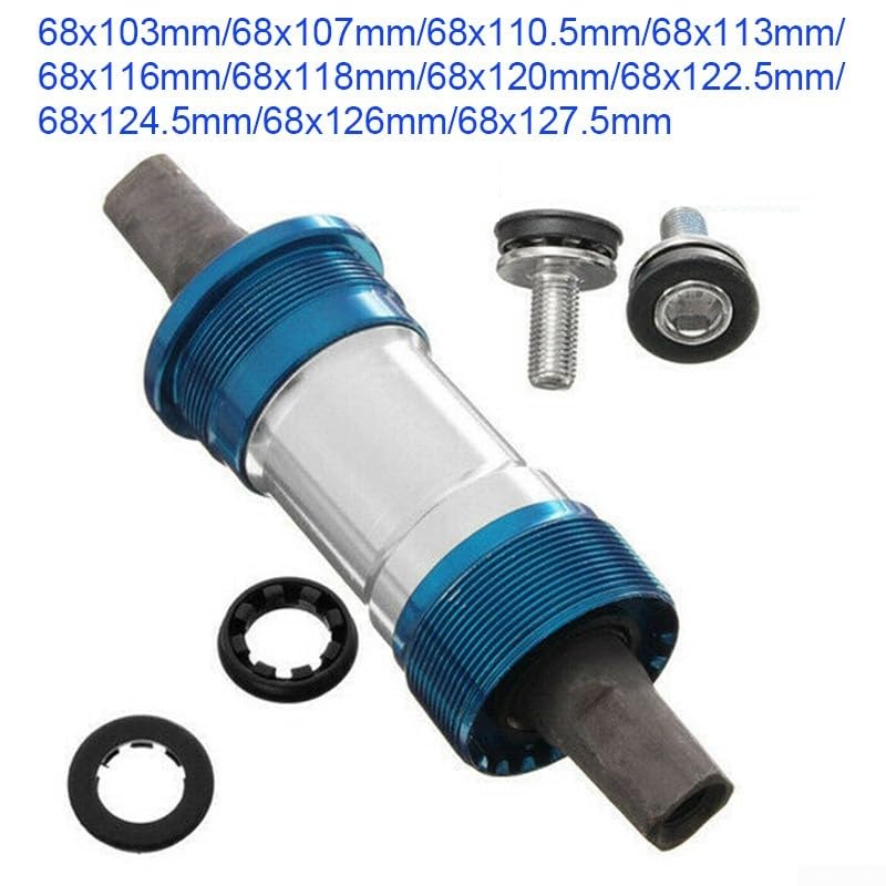 ZENCIX BoîTier De PéDalier Pédalier de vélo VTT scellé pédalier 68mm axe en Acier avec vis for Trou carré manivelle pédalier Axes De PéDalier (Size : 116mm ZENCIX BoîTier De PéDalier Pédalier de vélo VTT scellé pédalier 68mm axe en Acier avec vis for Trou carré manivelle pédalier Axes De PéDalier (Size : 116mm