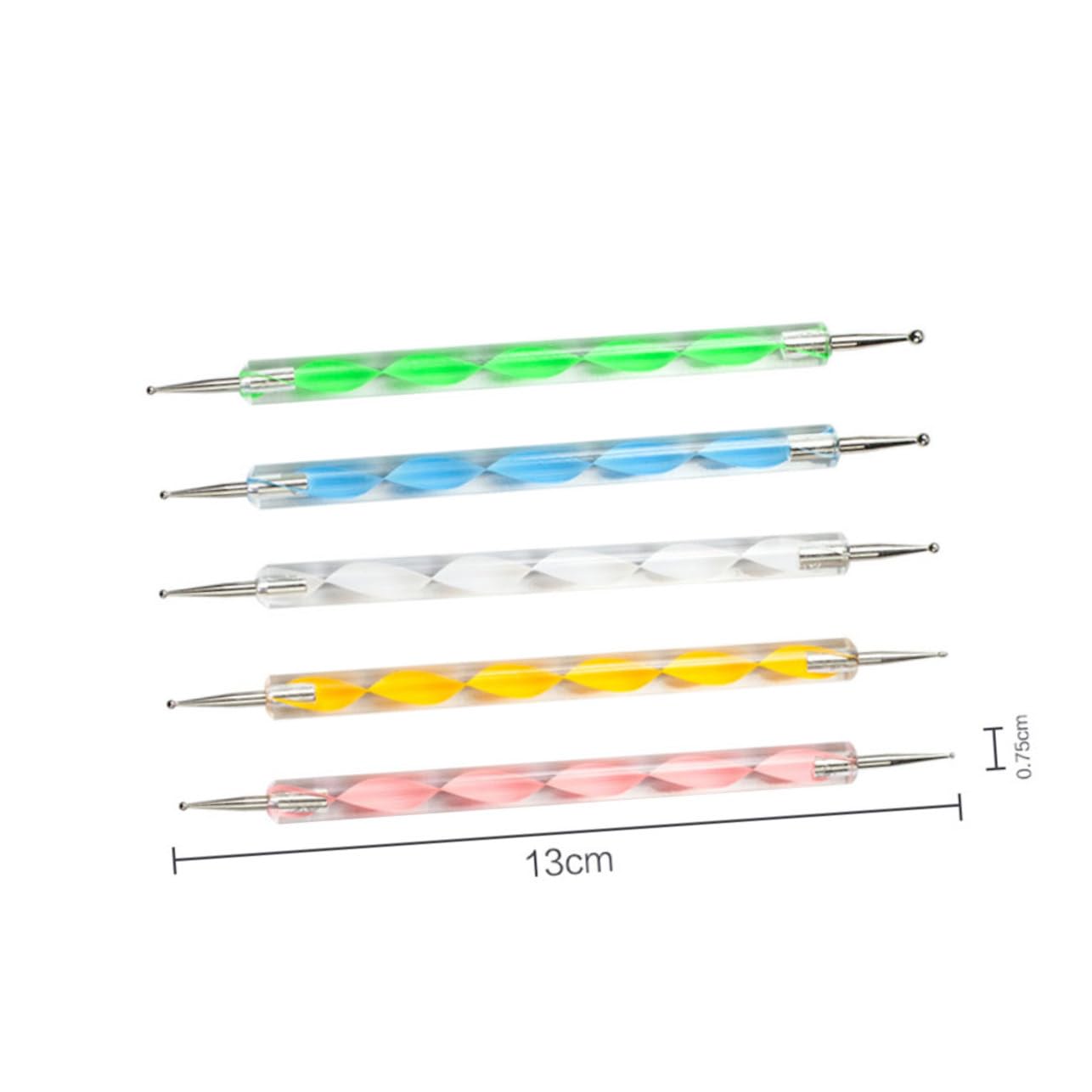 Housoutil Kit D’Outils de Pointillage Mandala 32 Pièces, Acrylique et Plastique Facile à Nettoyer pour Dessin DIY sur Papier et Surfaces Lisses