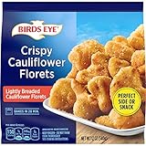 Birds Eye Crispy Cauliflower Florets, Easy-to-Prepare Frozen Vegetable Sides and Frozen Appetizers, 12 OZ Bag