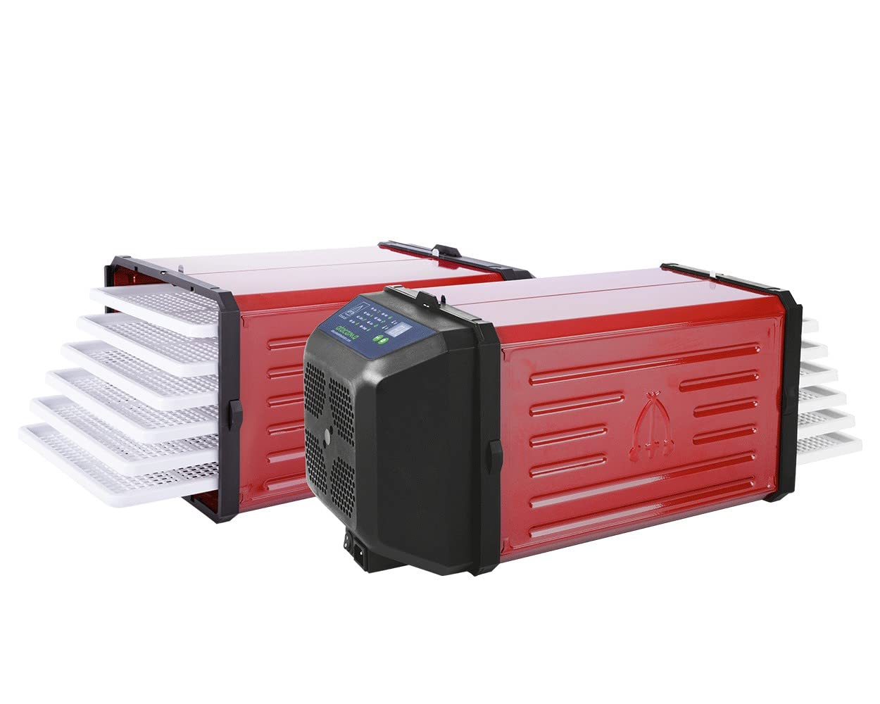 TRE SPADE Déshydrateur ATACAMA Pro Rouge, H27 x l26 x P50 cm