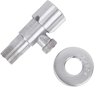 Oumefar Robusta valvola ad Angolo per Accessori da Bagno Durevole per lavello da Cucina