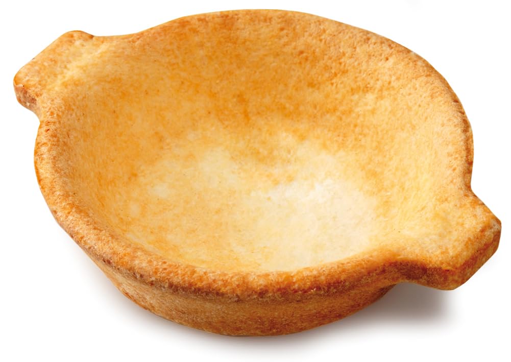 Ole Tapas Savory Mini Casserole Shells, 1.89" Width x 0.59" Height, 256 Pieces, Light and Crispy, High Humidity Resistance