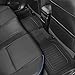 Motor Trend FlexTough Defender Floor Mats for Cars & TrunkShield Trunk Mat Set, Next-Gen Deep Dish Heavy Duty Car All Weather, Rubber Set Auto Truck Van SUV