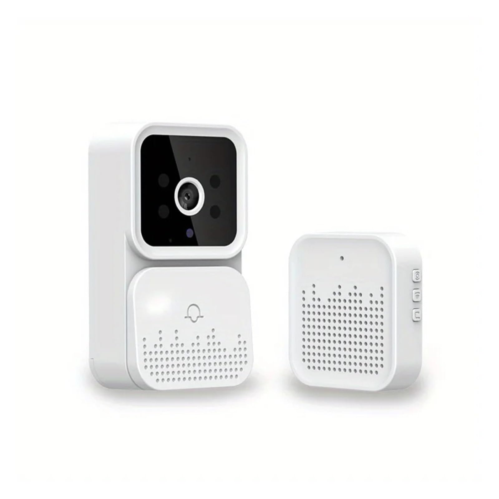 Sonnette vidéo WiFi avec stockage cloud et audio bidirectionnel pour maison