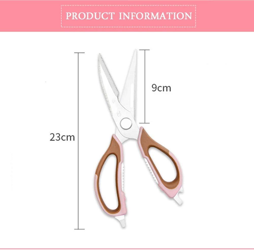 Kitchen Scissors Heavy Duty Food Scissors Multipurpose Stainless Steel Sharp Cooking Shears Detachable Scissors