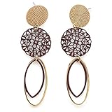 [ジュエルボックス] JewelVOX イヤリング ピアス レディース チタンポスト レース 金属アレルギー対応 おしゃれ 大人 (【ピアス】, ワイン)