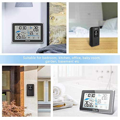 Achort Wireless Weather Station, Digital Weather Station Radio with