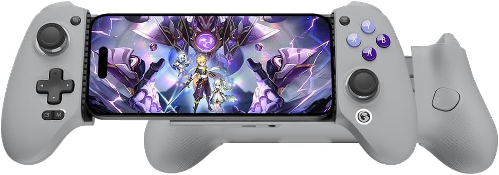 GameSir G8 Galileo Type-C Mobile Gaming Controller for Android & iPhone 15 Series (USB-C) Plug and Play Gamepad with Hall Effect Joysticks/Hall Trigger 3.5mm Audio Jack (Renewed)