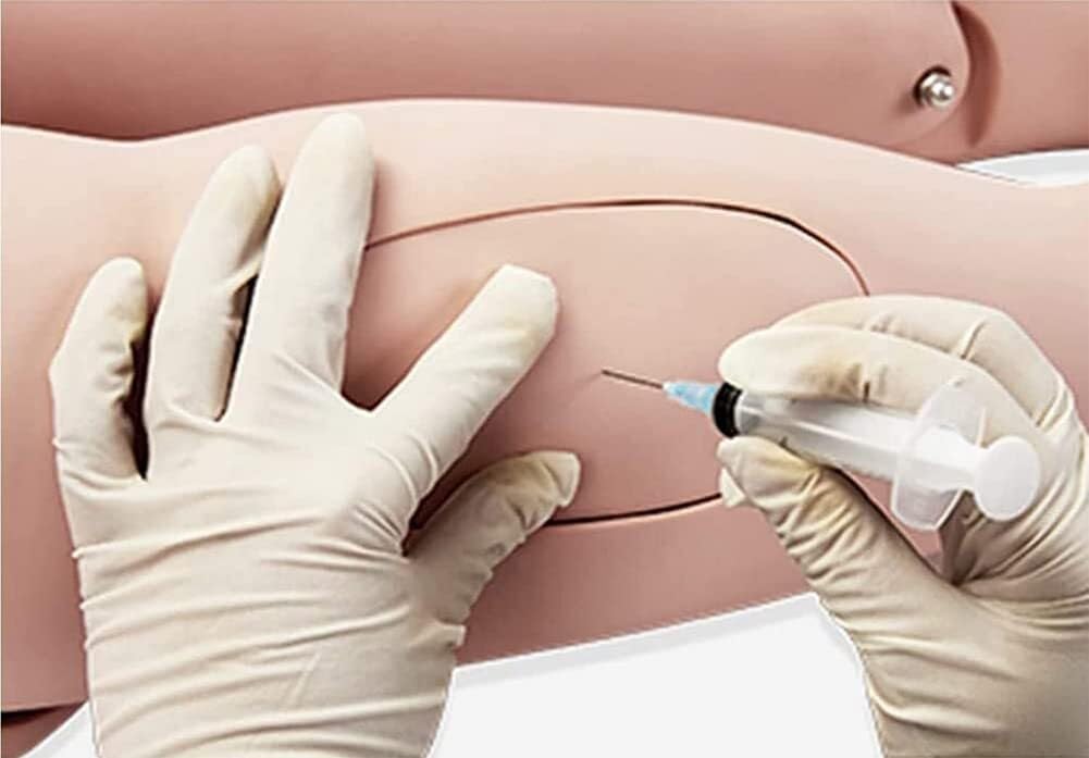 Patientenpflegepuppe, Ganzkörper-Multifunktions-Demonstrationsmodell für die Ausbildung von Studenten, Vermittlung medizinischer Fähigkeiten, 170 cm