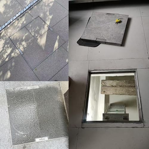 Solution de drainage robuste 60 x 60 x 5 cm, couvercle d'inspection de qualité
