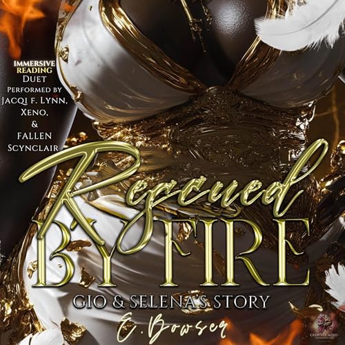 Rescued by Fire Audiolibro Por E. Bowser arte de portada