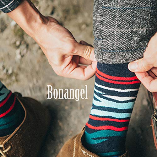 Bonangel Funny Socks For Men & Women,Fun Socks,Crazy Colorful Cool Novelty Cute Dress Socks,Food Animal Space Socks … #TOP6