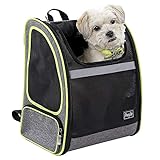Petsfit Well Ventilated Sturdy Comfortable Pet Backpack Carrier for Hiking and Traveling Under 16 Pounds Pet