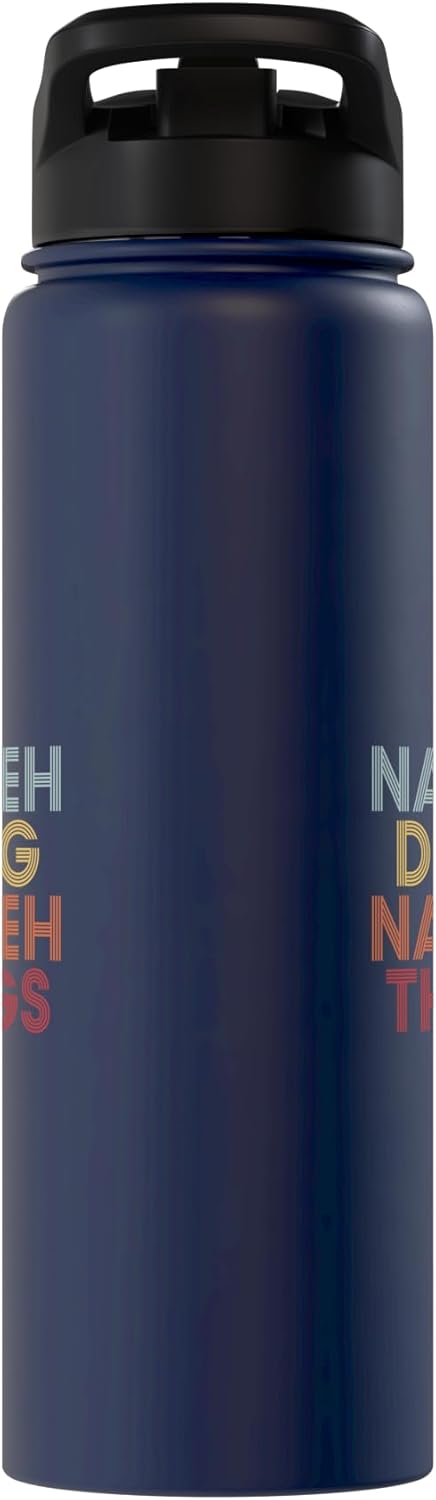 Navaeh Name Navaeh Personalized Name First Given Stainless Steel Insulated Water Bottle
