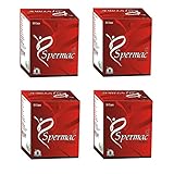 Ayurved Research Foundation Spermac Capsule Herbal Remedy for Low Sperm Count Problem in Men 4 Packs of 30 Capsules