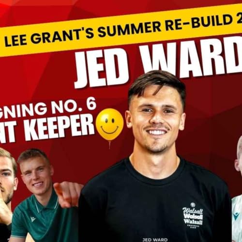 Signing no.6 Jed Ward signs on as permanent Walsall Keeper