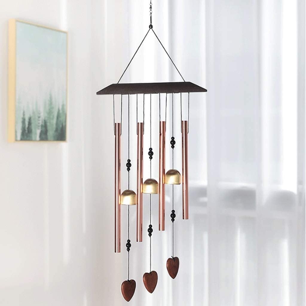 Klangspiel Windspiele Aus Aluminium, Schönes Leben Im Freien, Gartendekoration, Geburtstagsgeschenke Für Freunde Und Beste Wünsche Home Ornamente