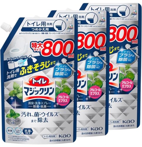 �yAmazon.co.jp����z�y�܂Ƃߔ����z�g�C���}�W�b�N�������L�E���X�v���[ ���ہE�R�� �߂����p 800ml×3��