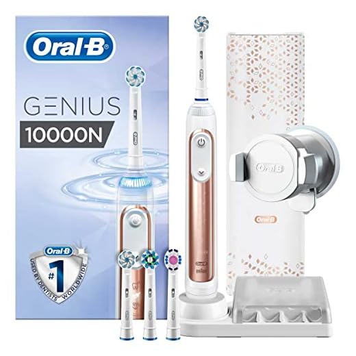 Oral-B Elektrisk tandborste Genius 9000 roterande / oscillerande/pulsering roséguld