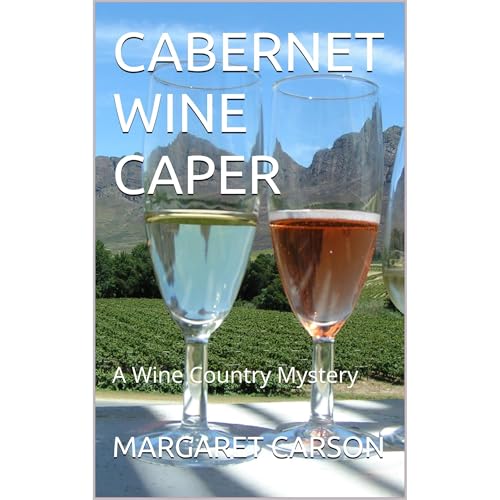 CABERNET WINE CAPER Audiolibro Por MARGARET CARSON arte de portada