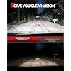 Torchbeam D3S HID Headlights, 400% Brightness HID Bulbs, 6000K Diamond White Xenon Replacement Bulbs, Metal Snap Ring and Base Lights, Pack of 2