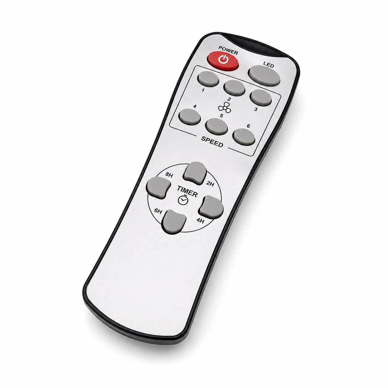 Replacement Remote Control for Hal-Onix Ceiling Fan | 6-Speed Control, LED Light Control & Timer Function | No Pairing Required Fan Remote-image-12
