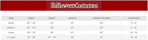 Miniatura 2 de California Costumes - Disfraz de vampiresa victoriana para niña S Negro Rojo