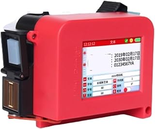 Impressora portátil a jato de tinta Mini impressora a jato de tinta portátil inteligente, impressora a jato de tinta pequena totalmente automática, saco de embalagem de plástico para alimentos, lata d