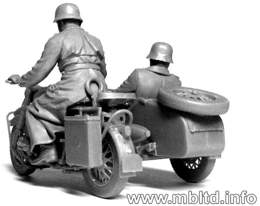 Amazon | マスターボックス(Master Box) 1/35 ドイツ オートバイ兵4体