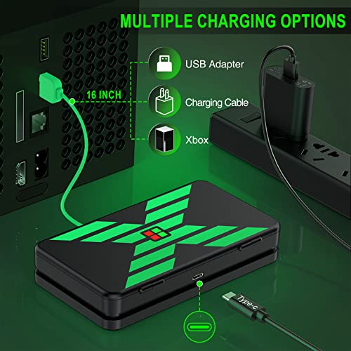 4X2600Mah Xbox Controller Battery Pack Compatible For Xbox One/Xbox Series X/S Rechargeable Battery Packs For Xbox One S/X/One Elite Fast Charger Batteries #TOP3