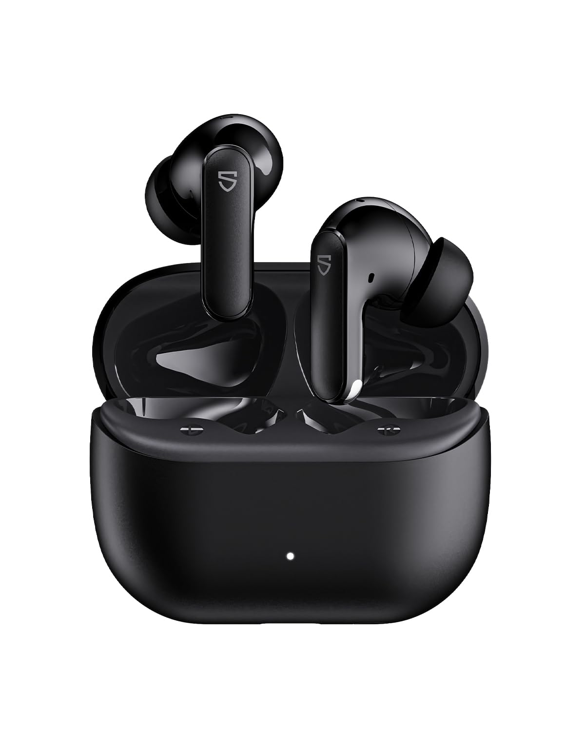 SOUNDPEATS Q3 Pro Bezprzewodowe Słuchawki Douszne z Aktywną Redukcją Szumu Dźwięk Przestrzenny 13mm Przetworniki 42 Godziny Odtwarzania Bluetooth 6.0 Wodoodporność IP55 Idealne do Gier Czarny