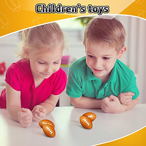 40 Packs 1.4 Inch Mini Football Sports Stress Ball,Mini Foam Sports Ball,Mini Footballs Bulk For Footballs Party Favors Supplies Decoration And Outdoor Games #TOP4