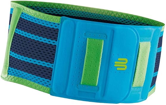 Bauerfeind Sports Back Support - Breathable Compression - Back Panel Features Anatomically Contoured Pad with Nubs for Massaging Effect - Air Knit Fabric Breathable, Durable, Washable