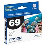 Epson 69, (T069120-S) DuraBrite Ultra Black Ink Cartridge