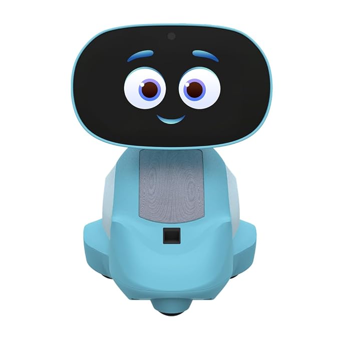 Miko 3: AI-Powered Smart Robot for Kids | STEAM Learning & Educational | Interactive Robot with Learning apps & Unlimited Games | Birthday Gift for Girls & Boys Aged 5-12| Blue