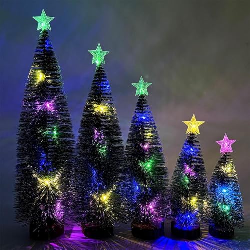 Árbol de Navidad de escritorio decorativo para dar calidez a tu apartamento 6