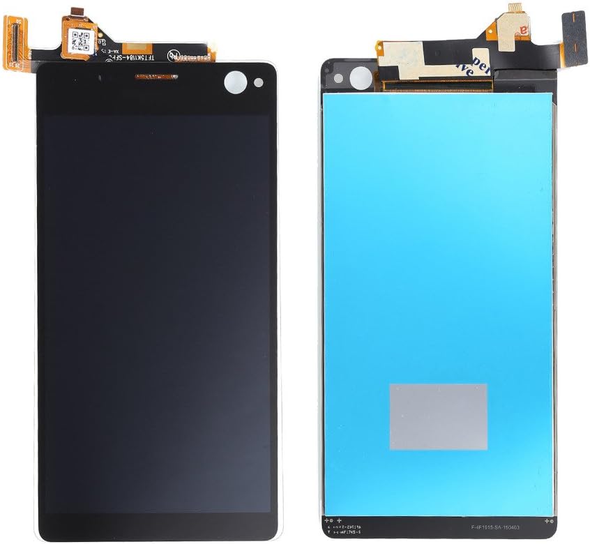 WeDone For Sony Xperia C4 E5303 E5306 E5333 E5343 E5353 LCD Display Touch Screen Digitizer Glass Assembly Replacement with Tool Kit (Black)