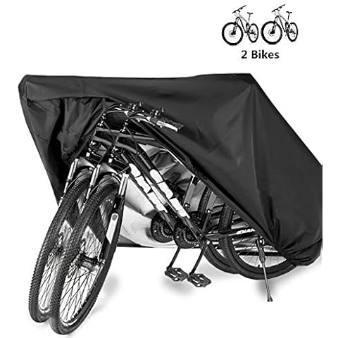 Fahrradabdeckung Wasserdicht Fahrrad Schutzhülle Abdeckplane 210D Oxford-Gewebe Fahrradgarage Cover