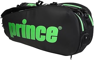 [Prince] TOUR TEAM SERIES 球拍包 6个装 TT602 黑色×绿色(240)