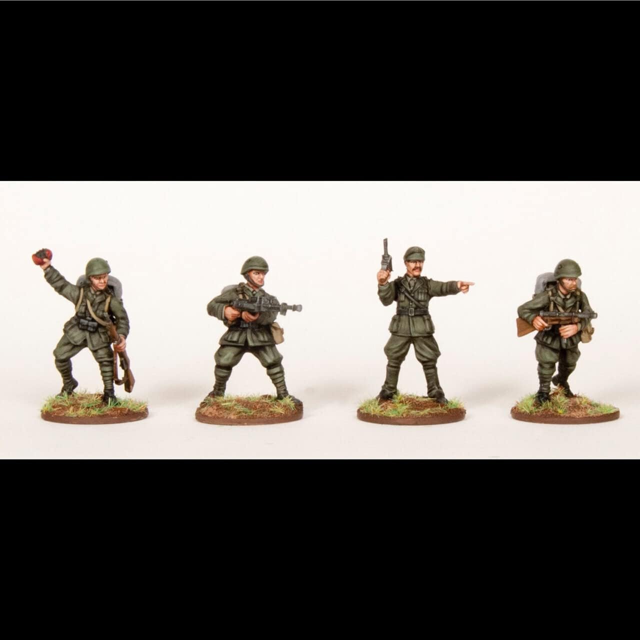 Wargames Atlantic World Ablaze - The Second World War 1939-1945: Italian Infantry (32 Multi Part Hard Plastic 28mm Figures)…